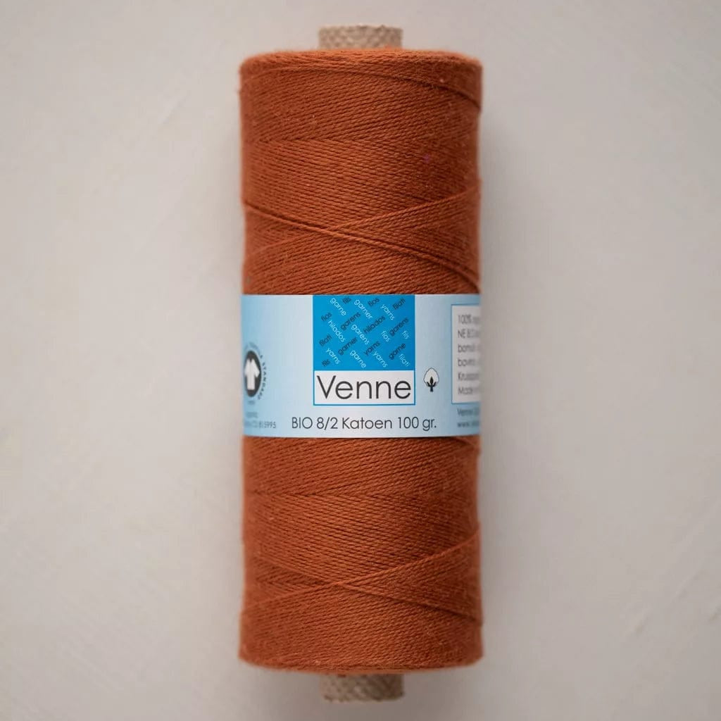 Venne Weaving Yarn Brick Red Venne 8/2
