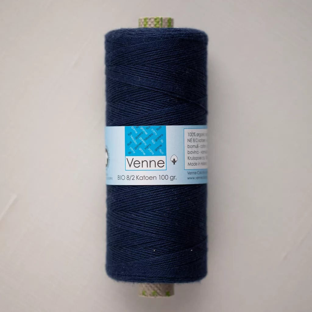Venne Weaving Yarn Dark Blue Venne 8/2