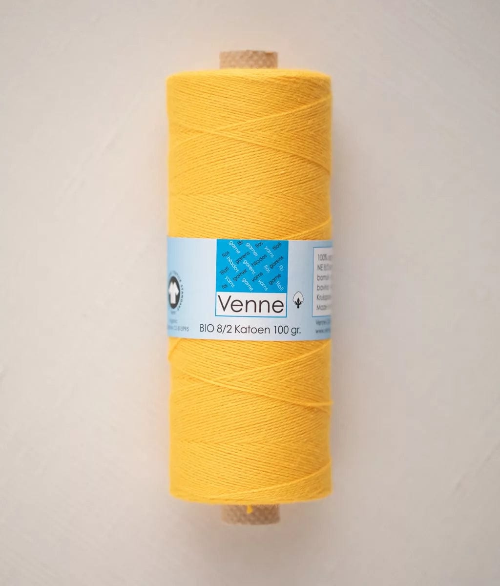 Venne Weaving Yarn Deep Yellow Venne 8/2
