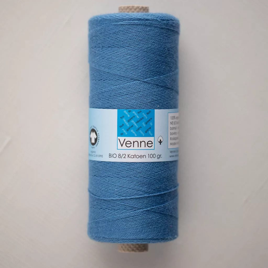Venne Weaving Yarn Egyptian Blue Venne 8/2