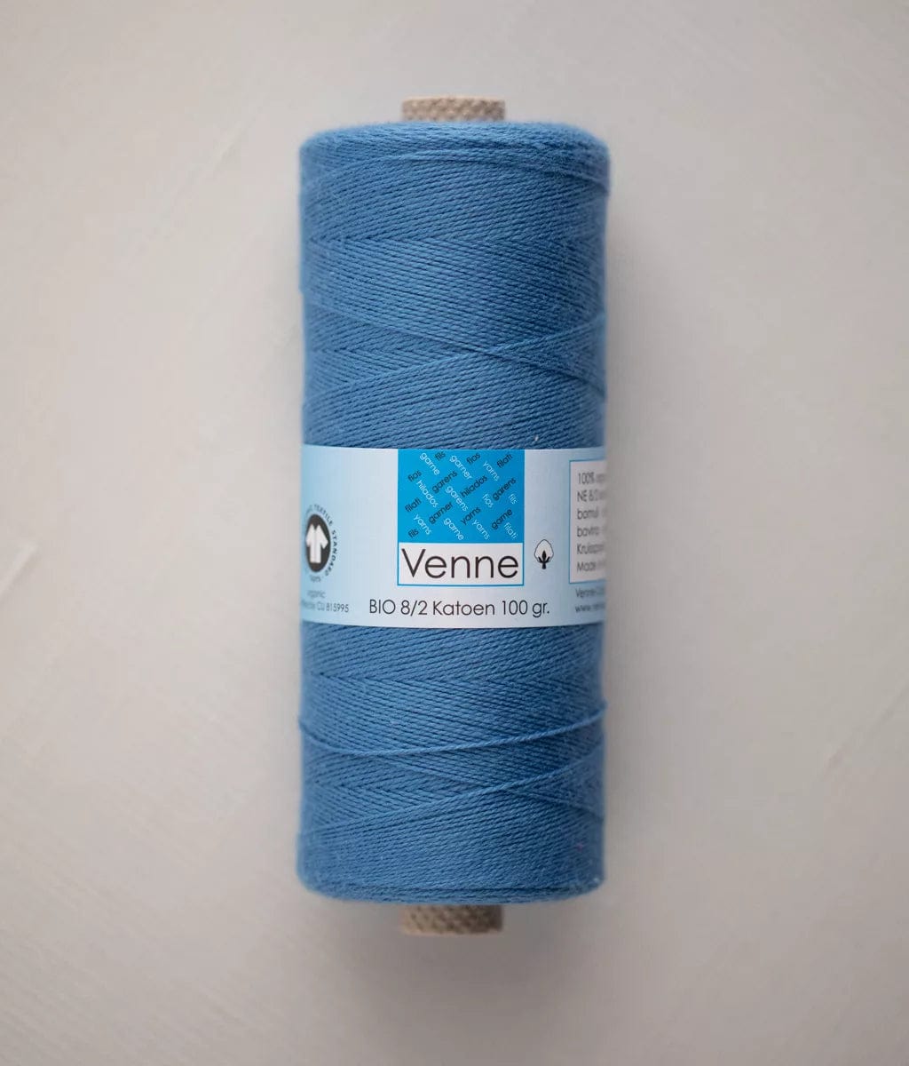 Venne Weaving Yarn Egyptian Blue Venne 8/2