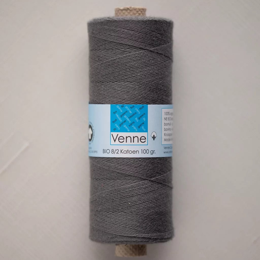 Venne Weaving Yarn Gun Metal Grey Venne 8/2