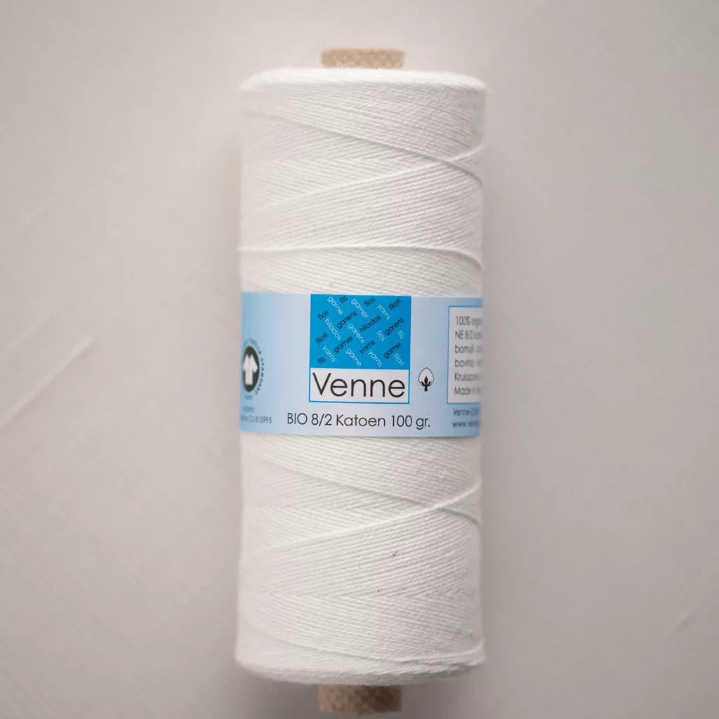 Venne Weaving Yarn Linen White Venne 8/2