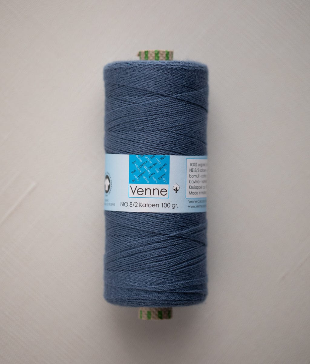 Venne Weaving Yarn Steel Blue Venne 8/2