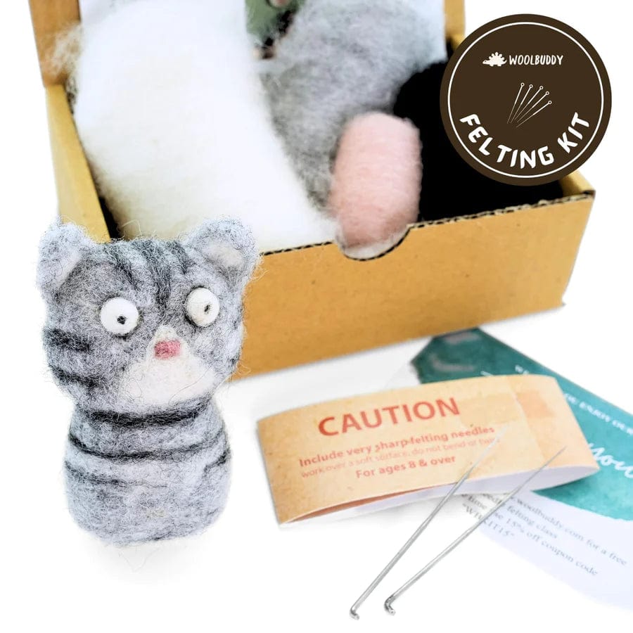 Woolbuddy Gifts Woolbuddy / Felting Kit / Cat