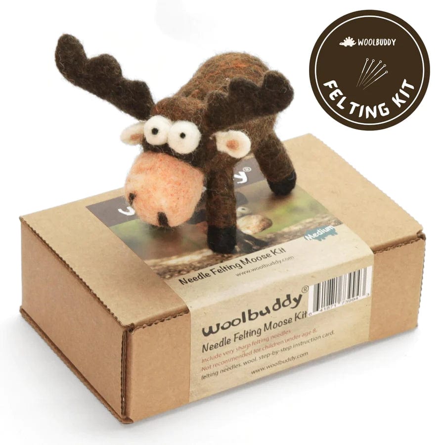 Woolbuddy Gifts Woolbuddy / Felting Kit / Moose