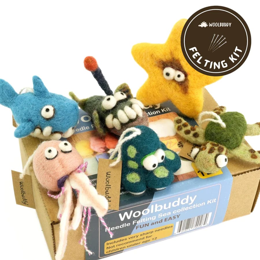 Woolbuddy Gifts Woolbuddy / Felting Kit / Sea Animals